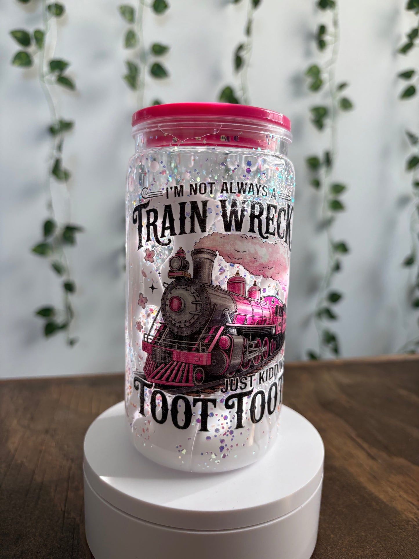 Trainwreck 16oz Snowglobe