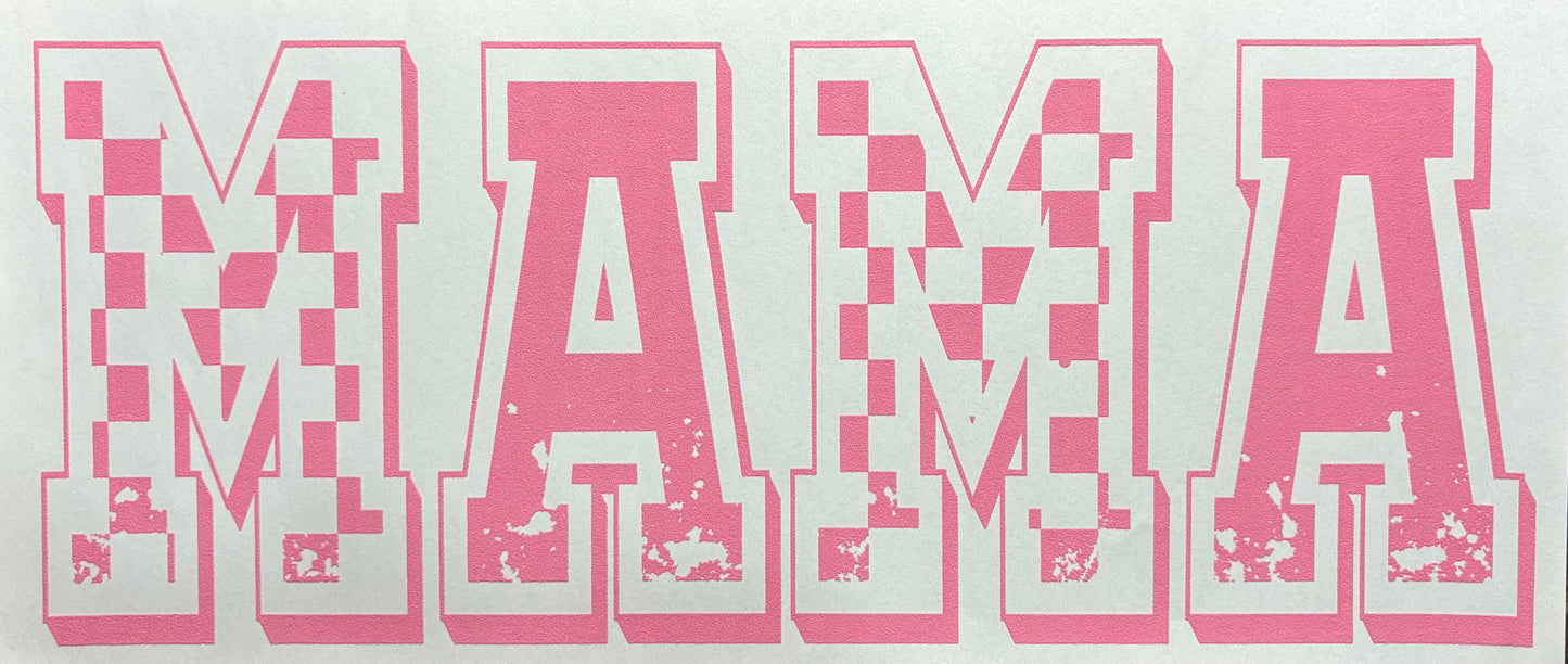 MAMA - Pink - DTF Transfer