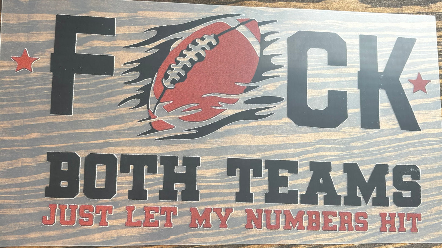 Let My Numbers Hit - DTF Transfer