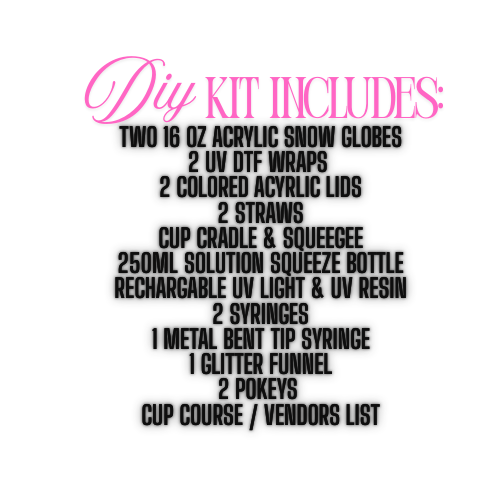 DIY Snow Globe Kit