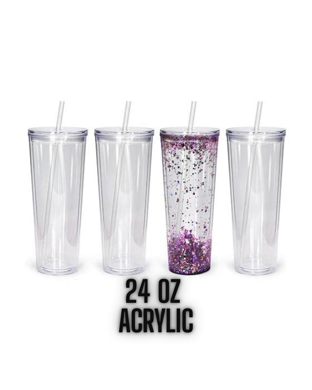 Make Your Own Snow Globe Glitter Cup