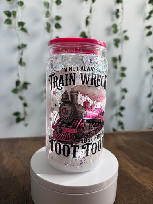 Trainwreck 16oz Snowglobe