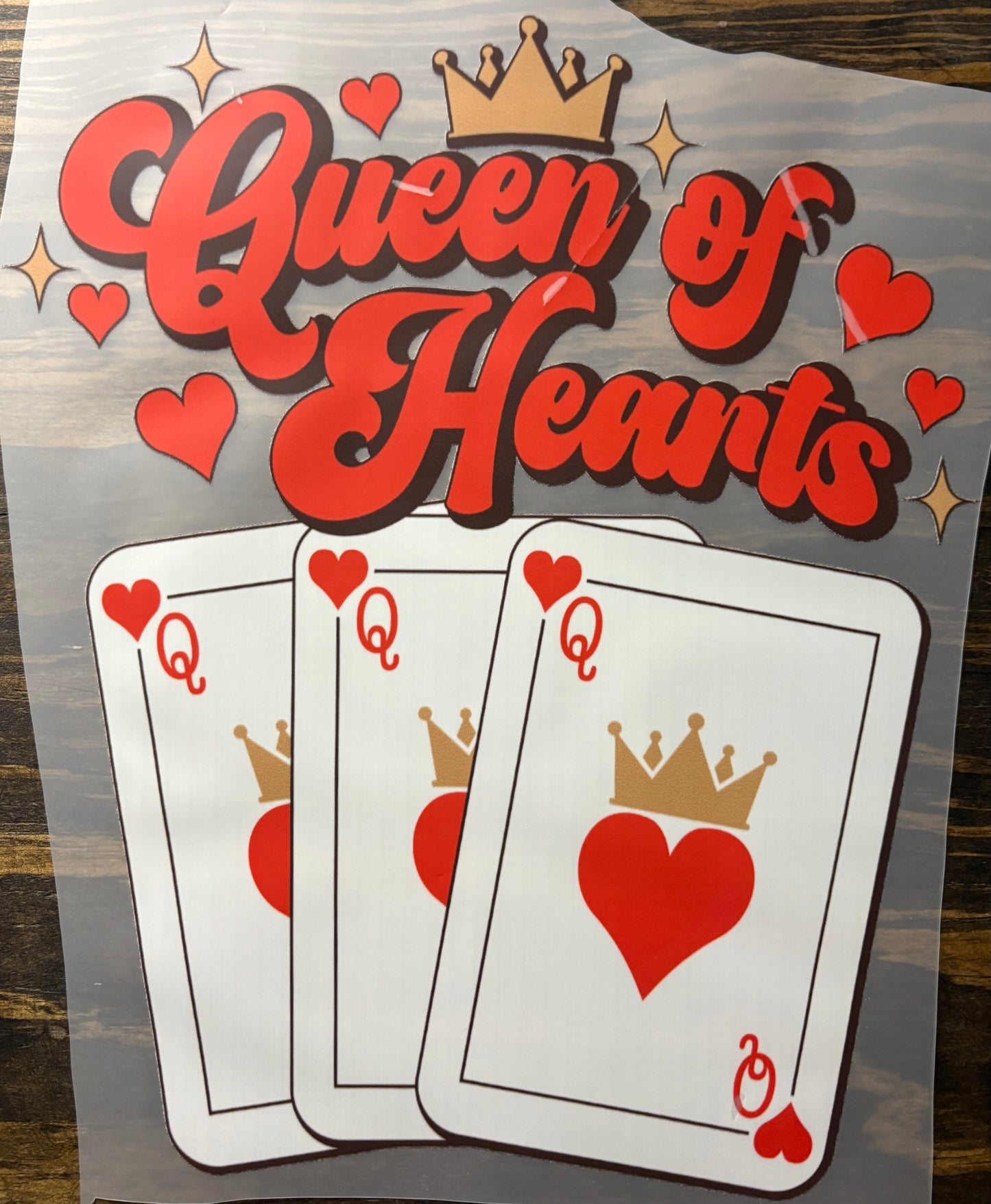 Queen of Hearts - DTF Transfer