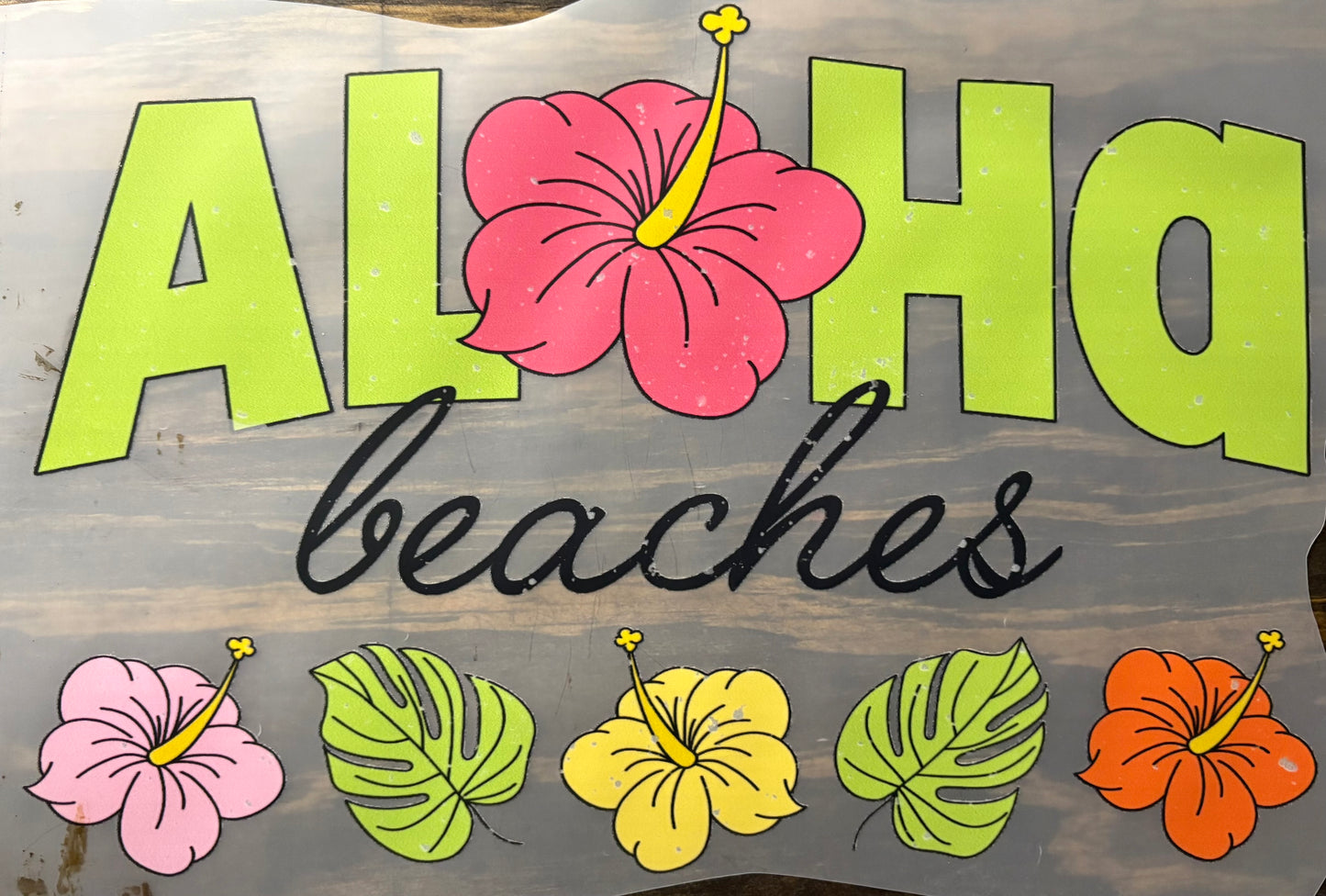 Aloha Beaches - DTF Transfer