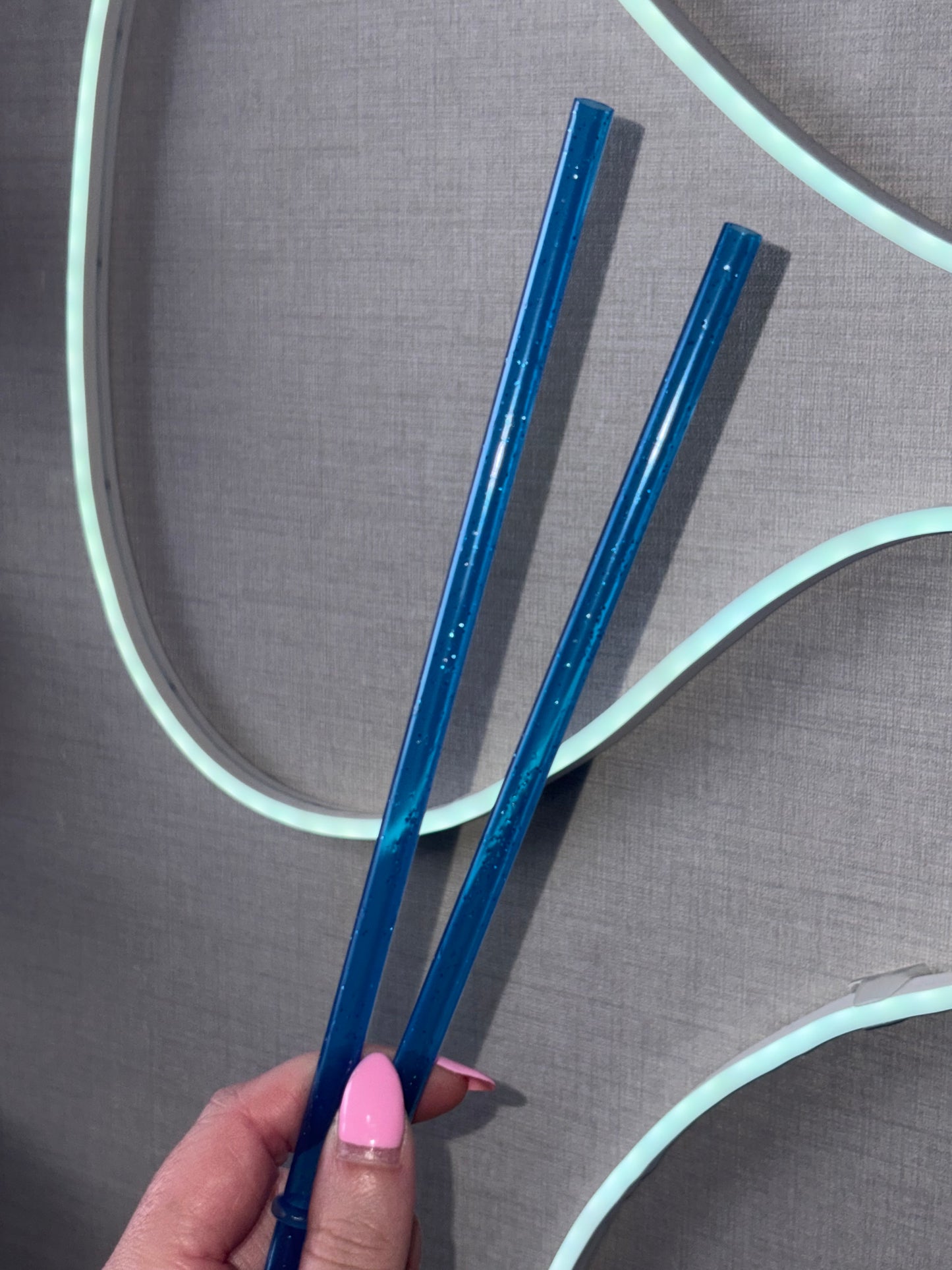 Glitter Straws 16oz