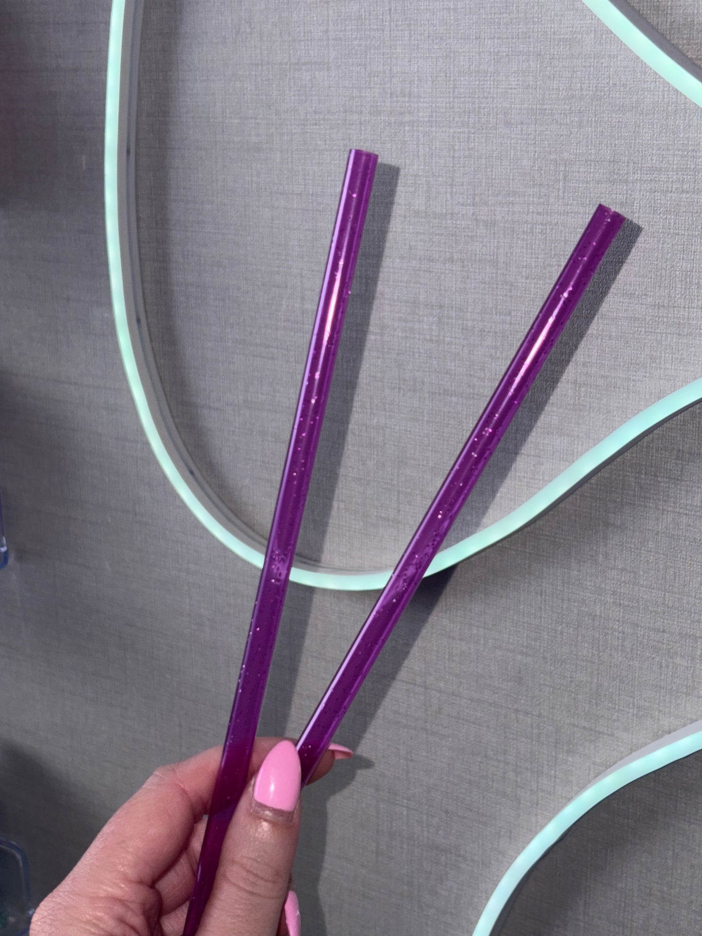 Glitter Straws 16oz