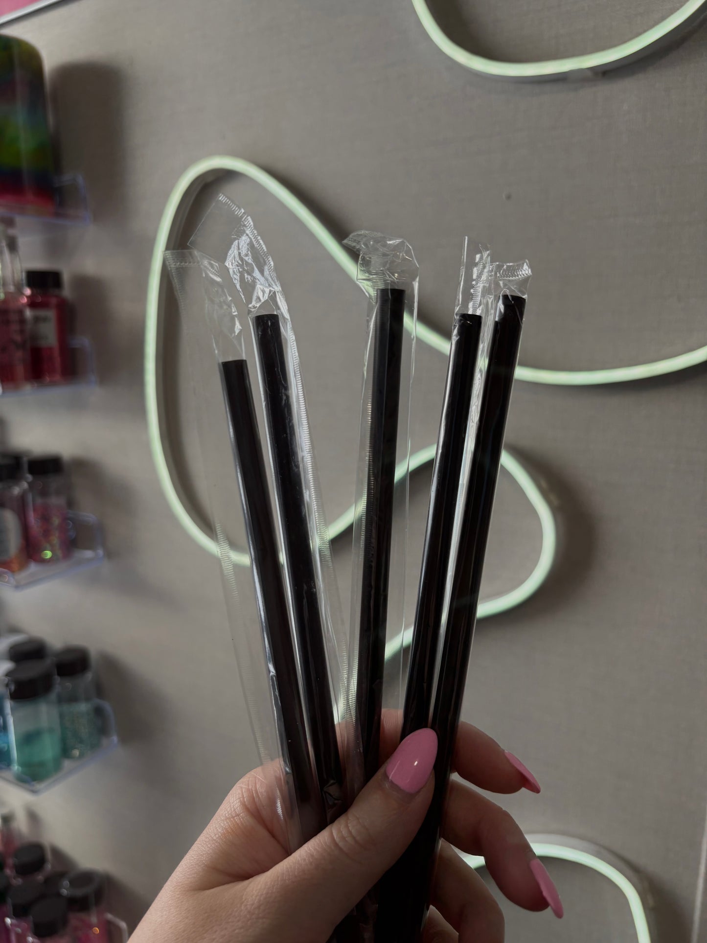 Colored Straws 16oz