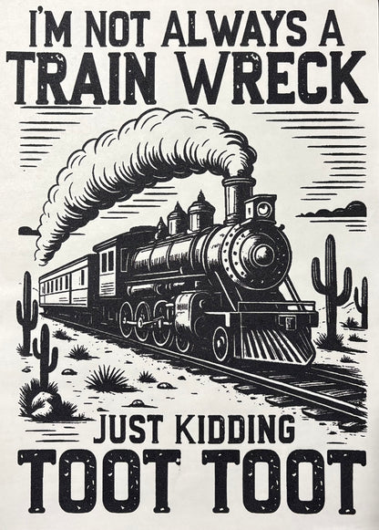 Toot Toot - DTF Transfer
