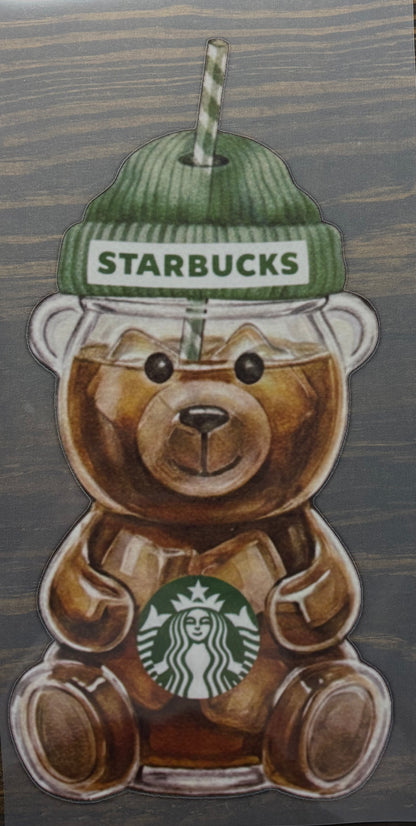 Coffee Bear - DTF Transfer