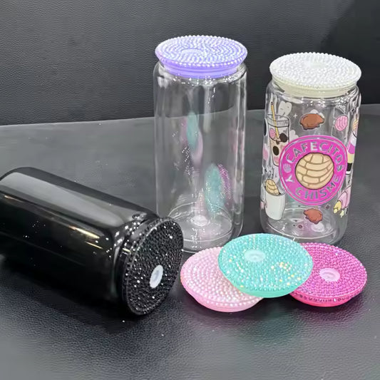 Rhinestone Lids