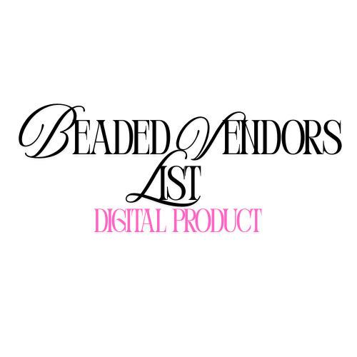 Beaded Item Vendors List