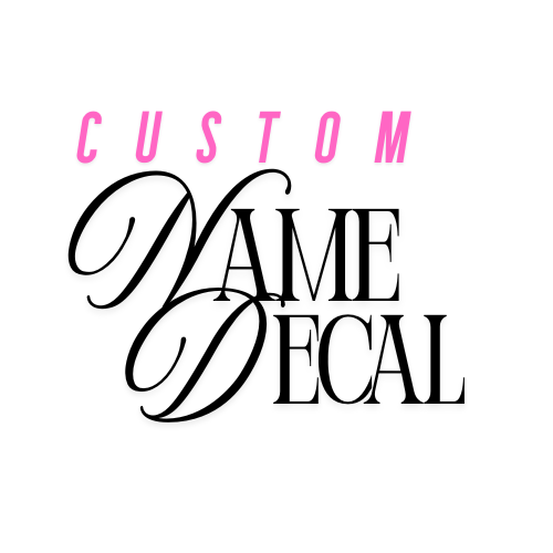 Customized Name Decal