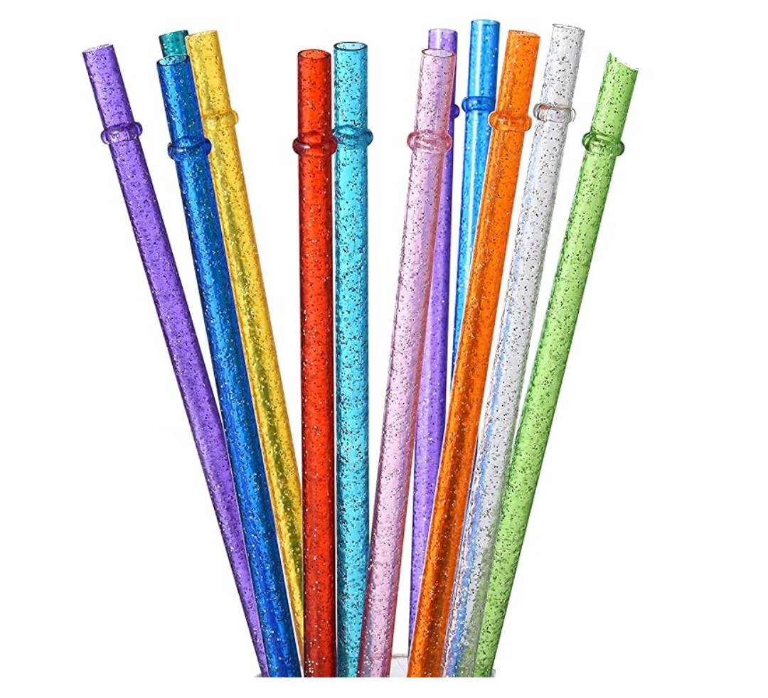 Colored Plastic Straws