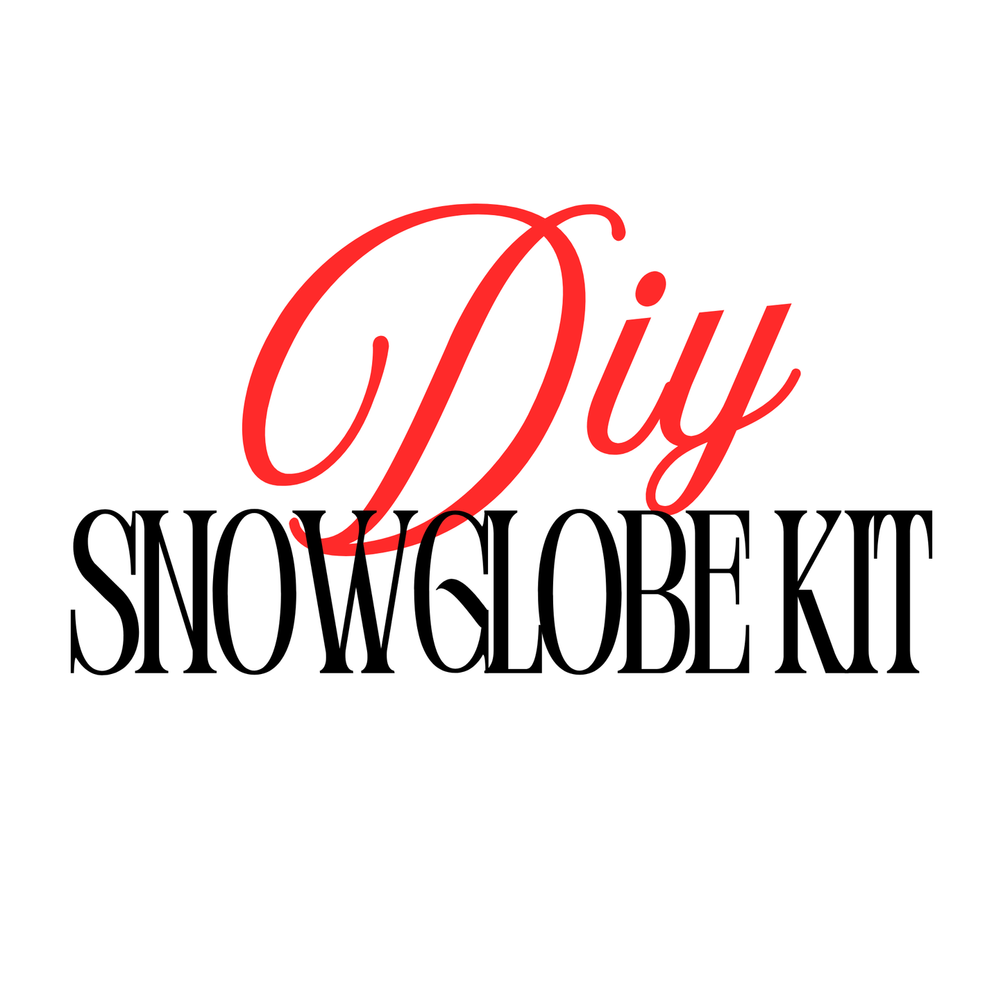 DIY Snowglobe Kit