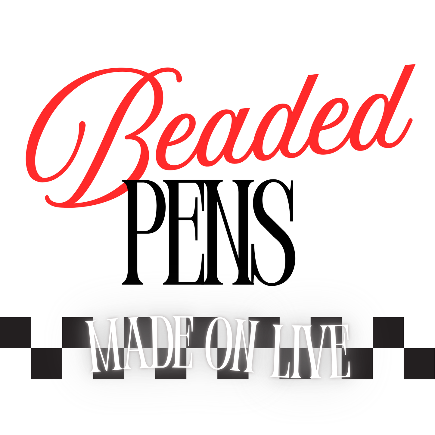 Beaded Pens