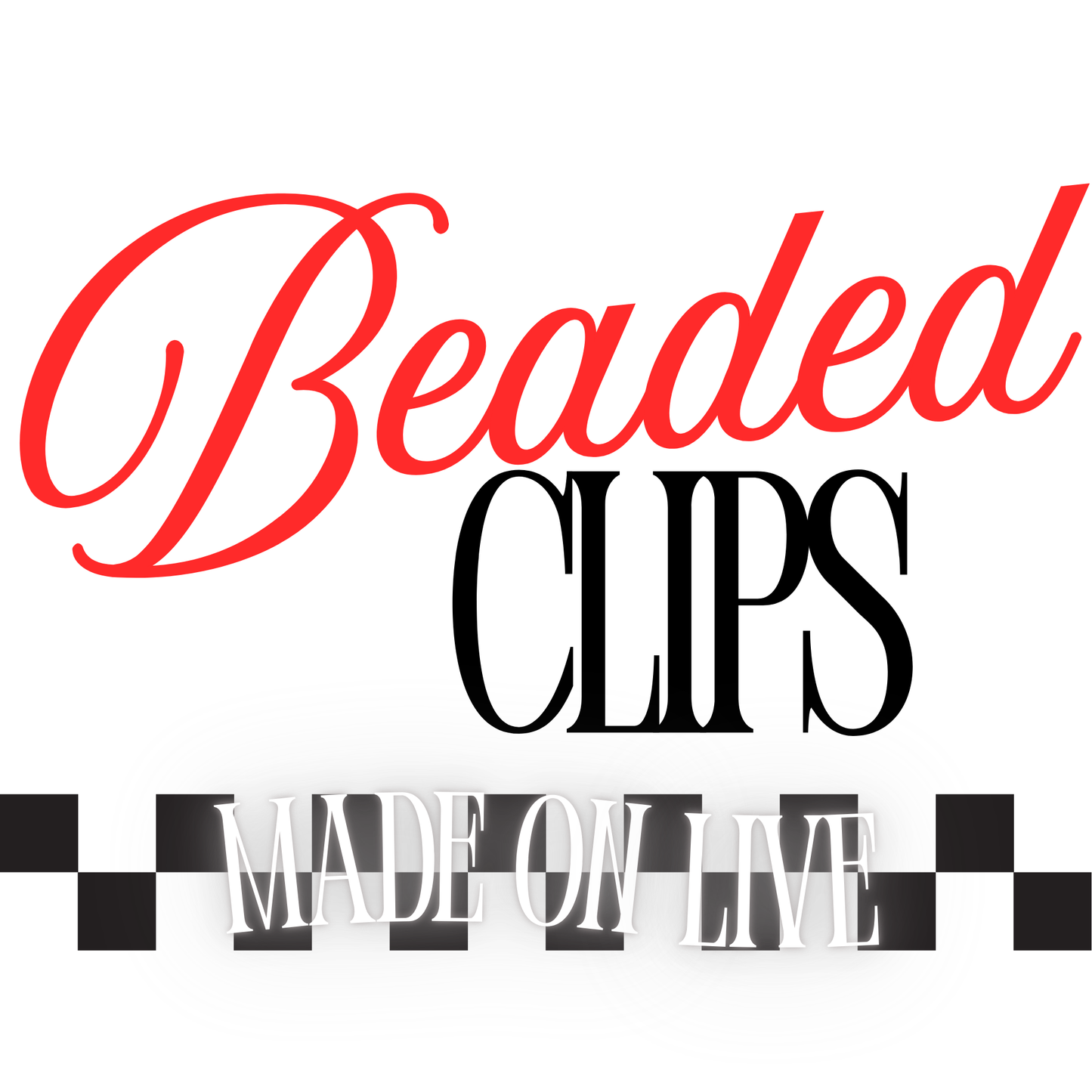 Beaded Clips