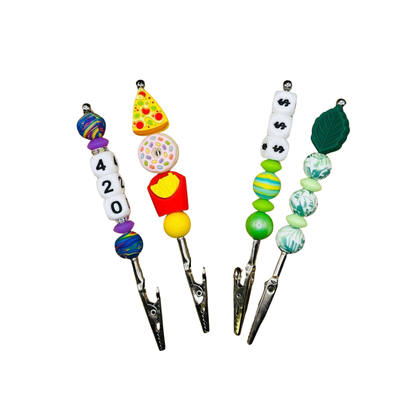 Beaded Clips
