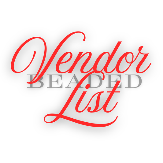 Beaded Vendors List