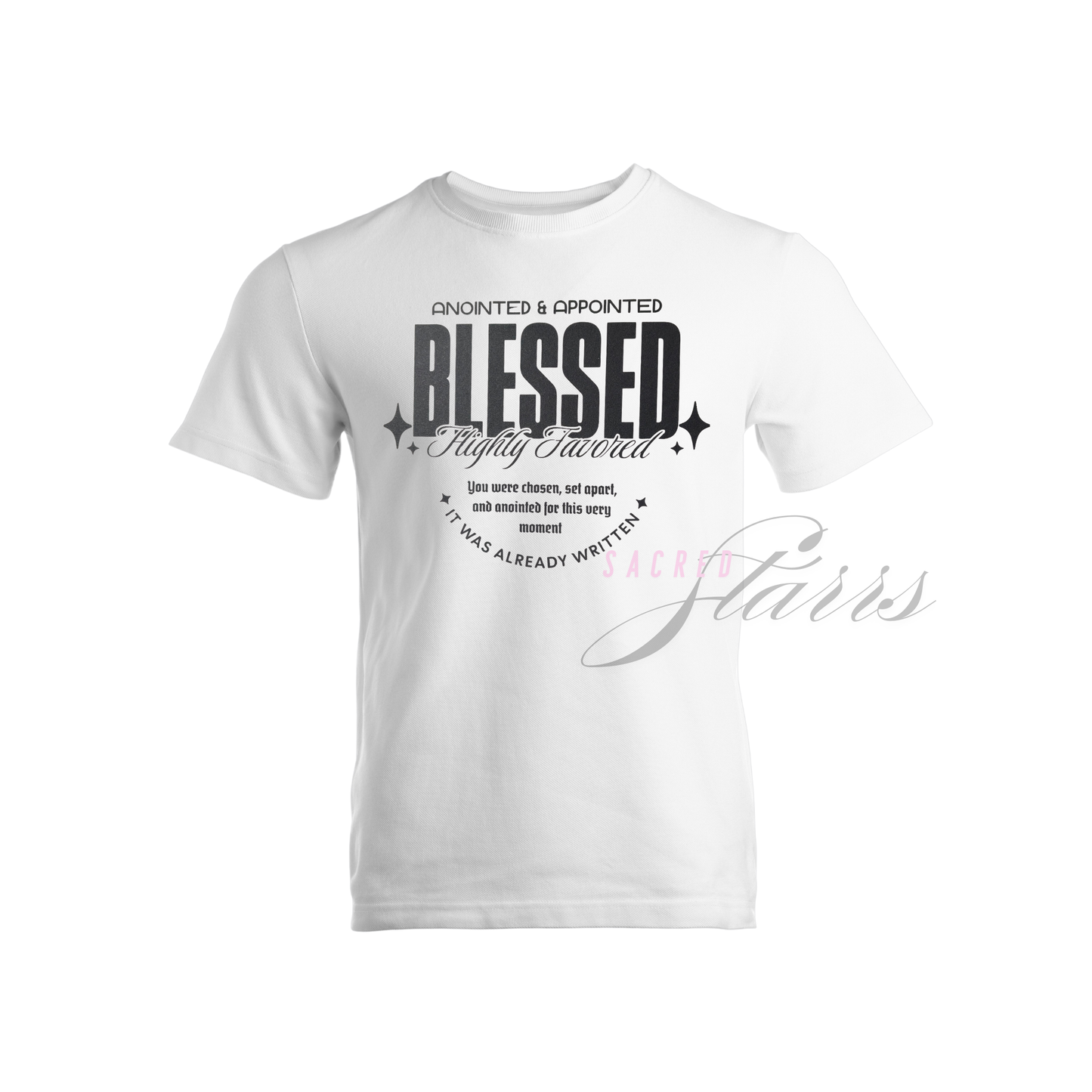 Blessed Highly Favored - DTF Transfer