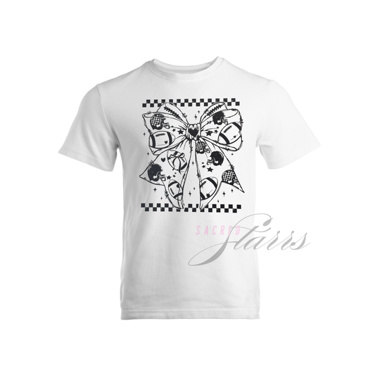 Football Bow - DTF Transfer