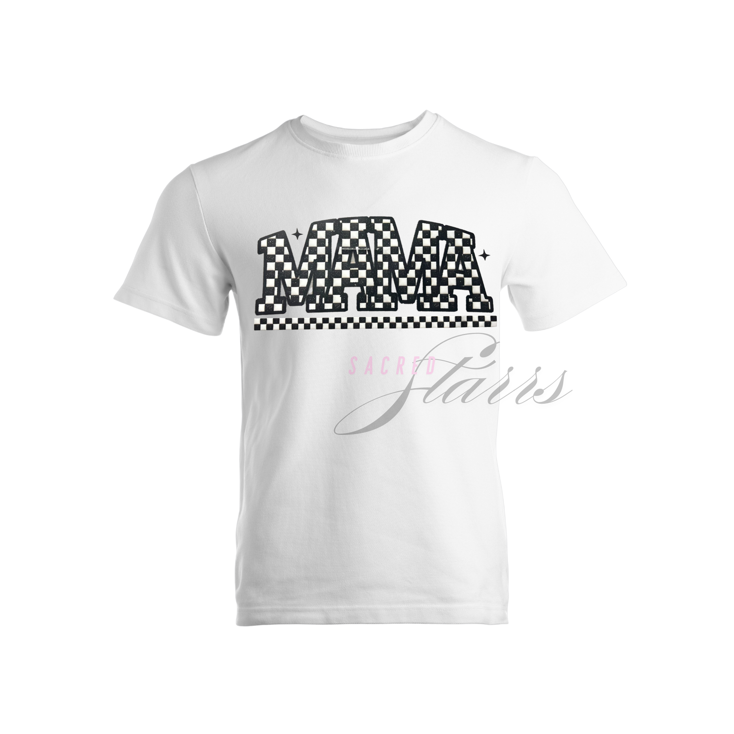 Mama - Checkered x2 - DTF Transfer