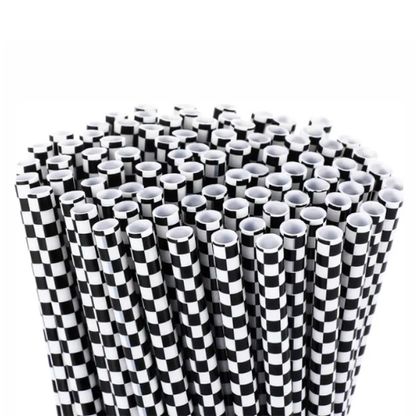 16 oz Pattern Straws